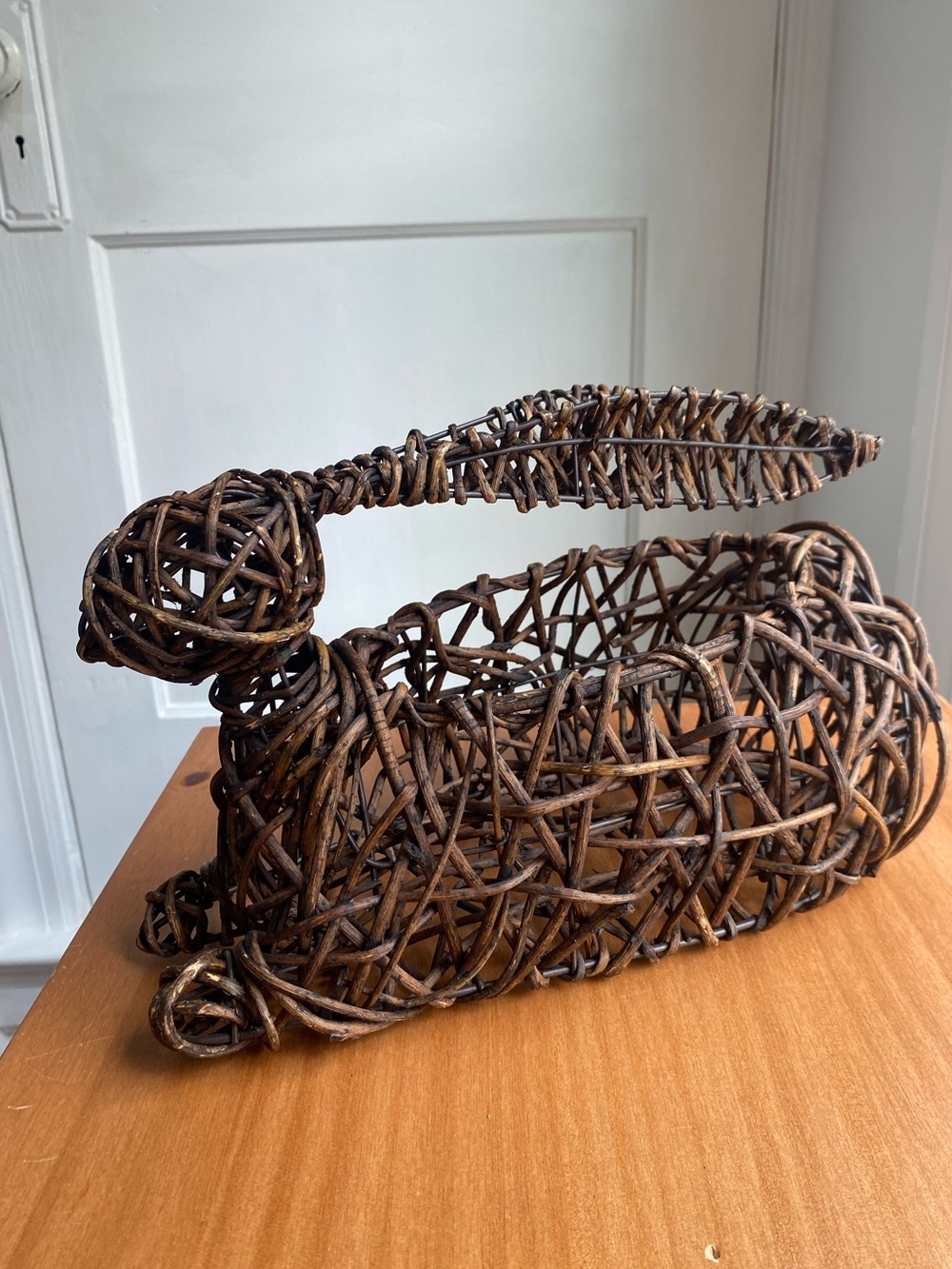 Pier One Wicker Rabbit Basket - Picture 2 of 6